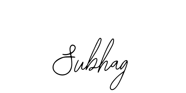 if you are searching for the best signature style for your name Subhag. so please give up your signature search. here we have designed multiple signature styles  using Bearetta-2O07w. Subhag signature style 12 images and pictures png