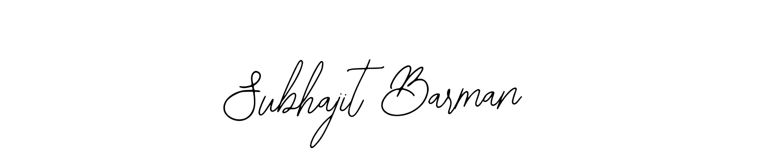 Design your own signature with our free online signature maker. With this signature software, you can create a handwritten (Bearetta-2O07w) signature for name Subhajit Barman. Subhajit Barman signature style 12 images and pictures png