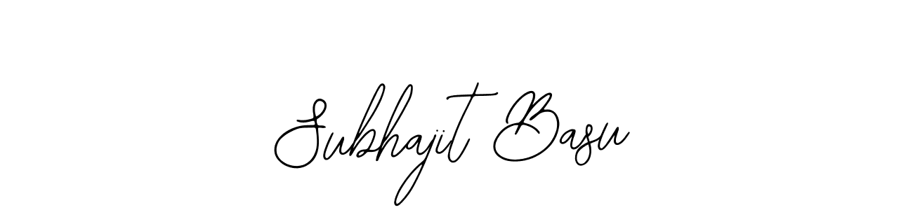 How to make Subhajit Basu signature? Bearetta-2O07w is a professional autograph style. Create handwritten signature for Subhajit Basu name. Subhajit Basu signature style 12 images and pictures png