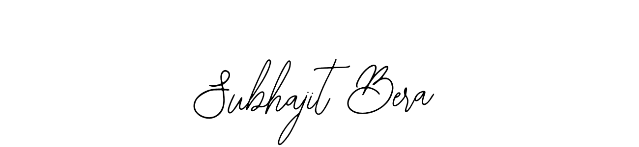 The best way (Bearetta-2O07w) to make a short signature is to pick only two or three words in your name. The name Subhajit Bera include a total of six letters. For converting this name. Subhajit Bera signature style 12 images and pictures png