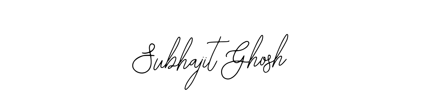 Bearetta-2O07w is a professional signature style that is perfect for those who want to add a touch of class to their signature. It is also a great choice for those who want to make their signature more unique. Get Subhajit Ghosh name to fancy signature for free. Subhajit Ghosh signature style 12 images and pictures png