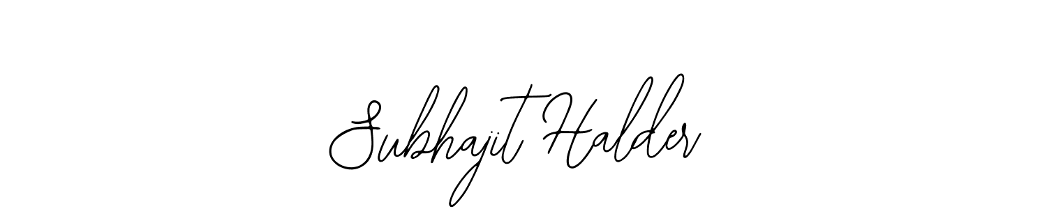 Subhajit Halder stylish signature style. Best Handwritten Sign (Bearetta-2O07w) for my name. Handwritten Signature Collection Ideas for my name Subhajit Halder. Subhajit Halder signature style 12 images and pictures png