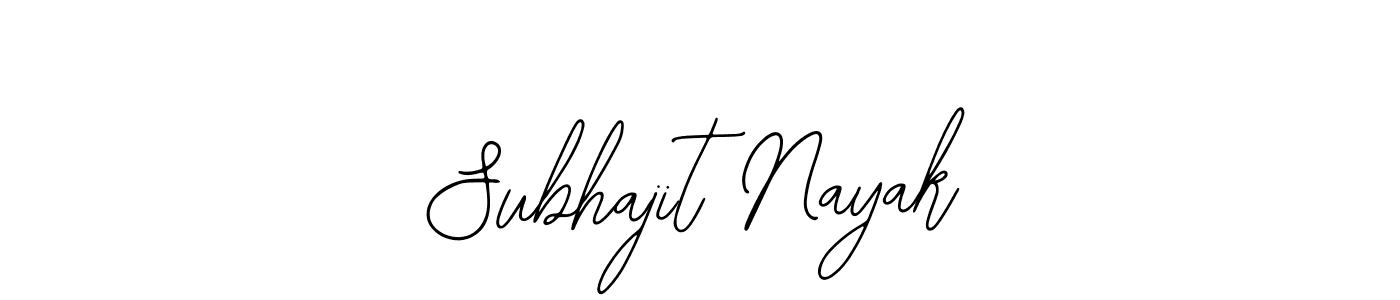 Subhajit Nayak stylish signature style. Best Handwritten Sign (Bearetta-2O07w) for my name. Handwritten Signature Collection Ideas for my name Subhajit Nayak. Subhajit Nayak signature style 12 images and pictures png