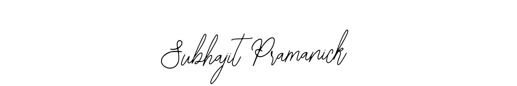 The best way (Bearetta-2O07w) to make a short signature is to pick only two or three words in your name. The name Subhajit Pramanick include a total of six letters. For converting this name. Subhajit Pramanick signature style 12 images and pictures png