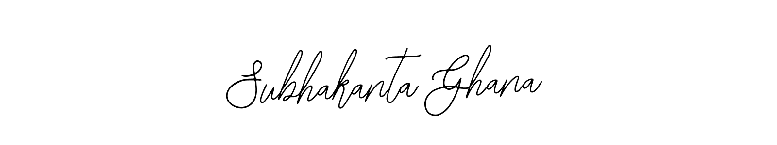 How to make Subhakanta Ghana signature? Bearetta-2O07w is a professional autograph style. Create handwritten signature for Subhakanta Ghana name. Subhakanta Ghana signature style 12 images and pictures png