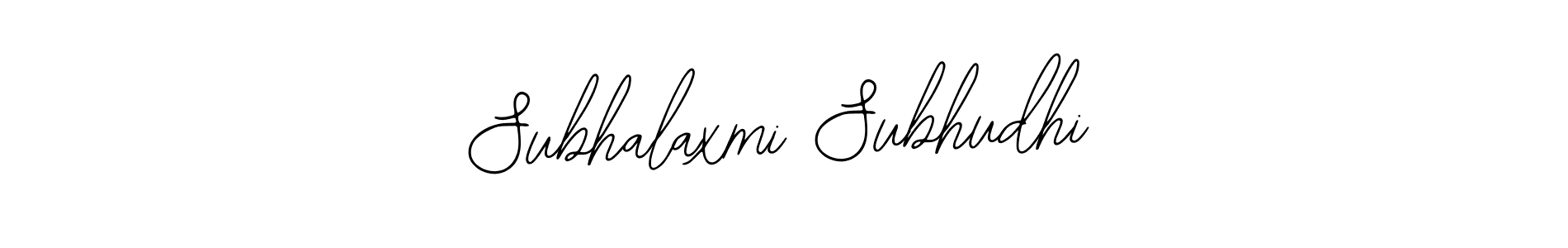 Subhalaxmi Subhudhi stylish signature style. Best Handwritten Sign (Bearetta-2O07w) for my name. Handwritten Signature Collection Ideas for my name Subhalaxmi Subhudhi. Subhalaxmi Subhudhi signature style 12 images and pictures png