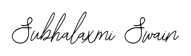 A modern signature idea for name Subhalaxmi Swain using Bearetta-2O07w font. Clean strokes and elegant curves make it stand out instantly. Subhalaxmi Swain signature style 12 images and pictures png