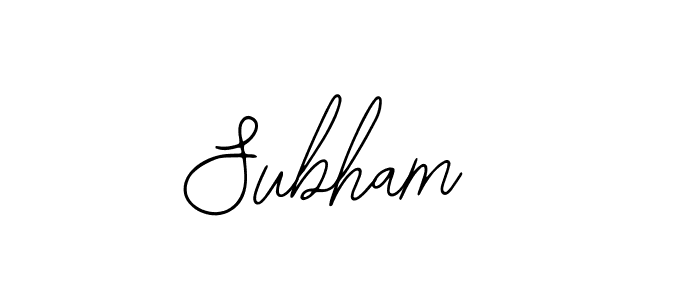 See photos of Subham  official signature by Spectra . Check more albums & portfolios. Read reviews & check more about Bearetta-2O07w font. Subham  signature style 12 images and pictures png