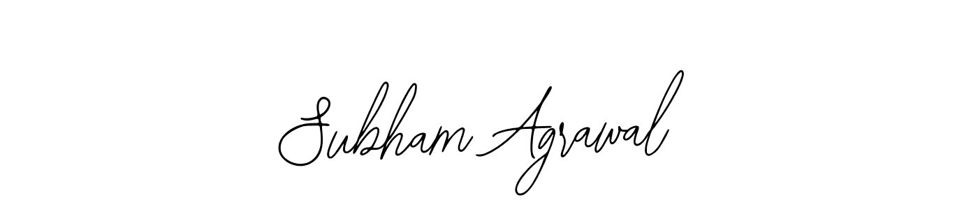 The best way (Bearetta-2O07w) to make a short signature is to pick only two or three words in your name. The name Subham Agrawal include a total of six letters. For converting this name. Subham Agrawal signature style 12 images and pictures png