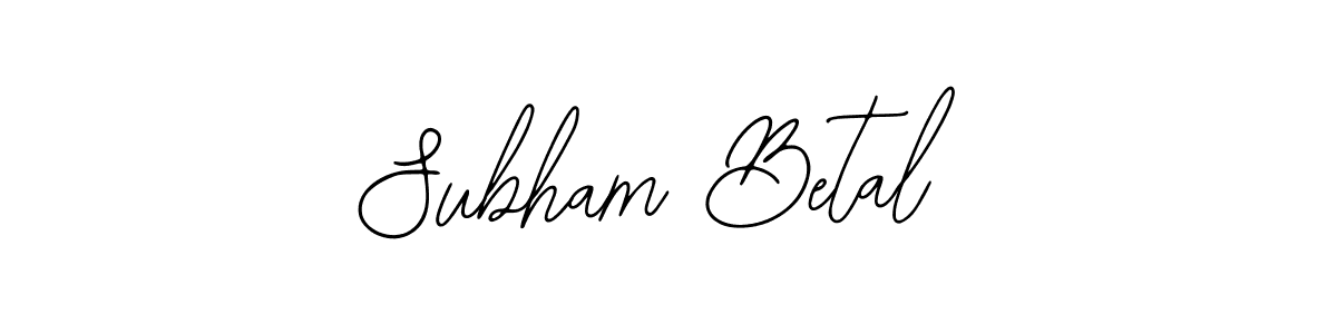 The best way (Bearetta-2O07w) to make a short signature is to pick only two or three words in your name. The name Subham Betal include a total of six letters. For converting this name. Subham Betal signature style 12 images and pictures png