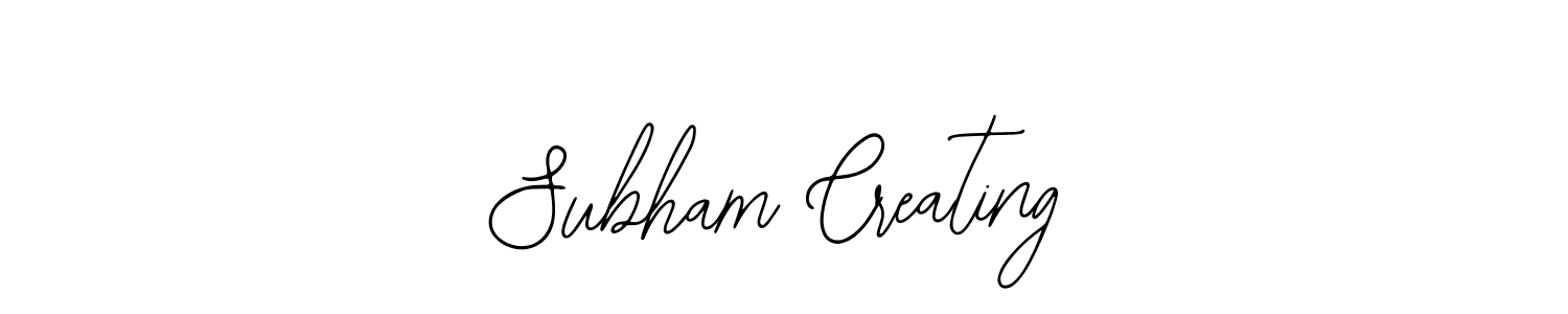 How to Draw Subham Creating signature style? Bearetta-2O07w is a latest design signature styles for name Subham Creating. Subham Creating signature style 12 images and pictures png