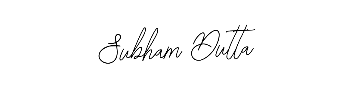 Create a beautiful signature design for name Subham Dutta. With this signature (Bearetta-2O07w) fonts, you can make a handwritten signature for free. Subham Dutta signature style 12 images and pictures png