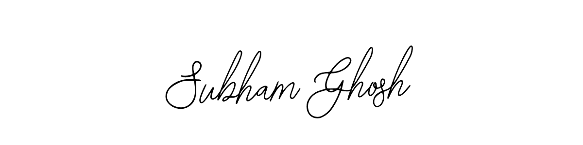 Use a signature maker to create a handwritten signature online. With this signature software, you can design (Bearetta-2O07w) your own signature for name Subham Ghosh. Subham Ghosh signature style 12 images and pictures png