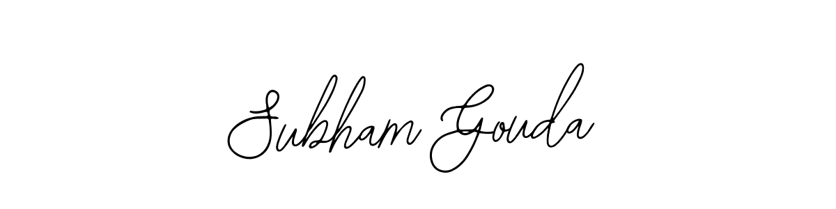 You can use this online signature creator to create a handwritten signature for the name Subham Gouda. This is the best online autograph maker. Subham Gouda signature style 12 images and pictures png