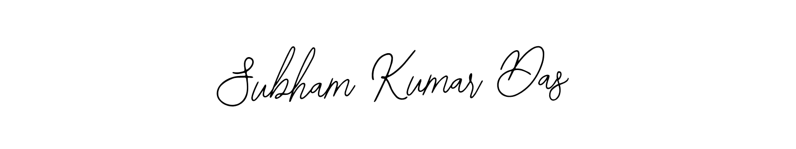 How to make Subham Kumar Das signature? Bearetta-2O07w is a professional autograph style. Create handwritten signature for Subham Kumar Das name. Subham Kumar Das signature style 12 images and pictures png