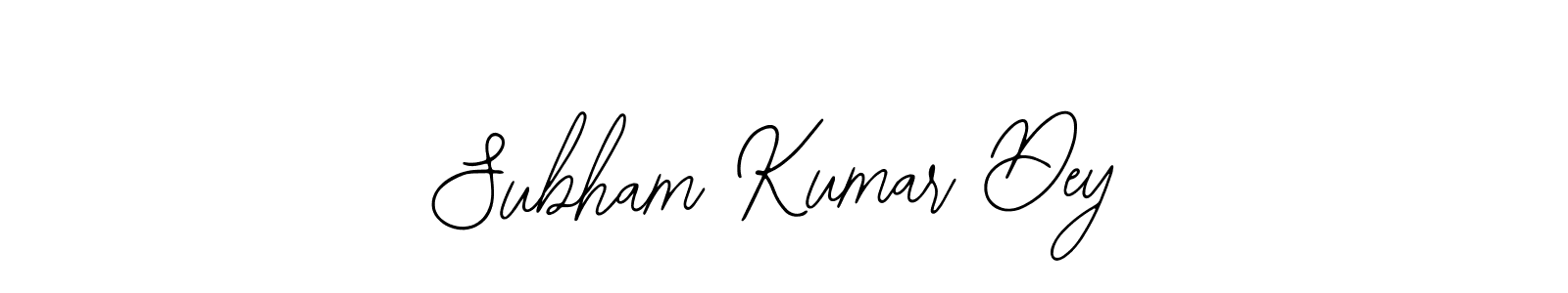 It looks lik you need a new signature style for name Subham Kumar Dey. Design unique handwritten (Bearetta-2O07w) signature with our free signature maker in just a few clicks. Subham Kumar Dey signature style 12 images and pictures png