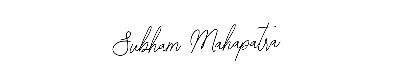 Use a signature maker to create a handwritten signature online. With this signature software, you can design (Bearetta-2O07w) your own signature for name Subham Mahapatra. Subham Mahapatra signature style 12 images and pictures png