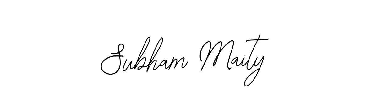 if you are searching for the best signature style for your name Subham Maity. so please give up your signature search. here we have designed multiple signature styles  using Bearetta-2O07w. Subham Maity signature style 12 images and pictures png