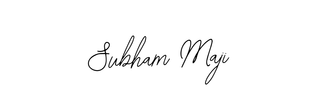 Make a beautiful signature design for name Subham Maji. With this signature (Bearetta-2O07w) style, you can create a handwritten signature for free. Subham Maji signature style 12 images and pictures png