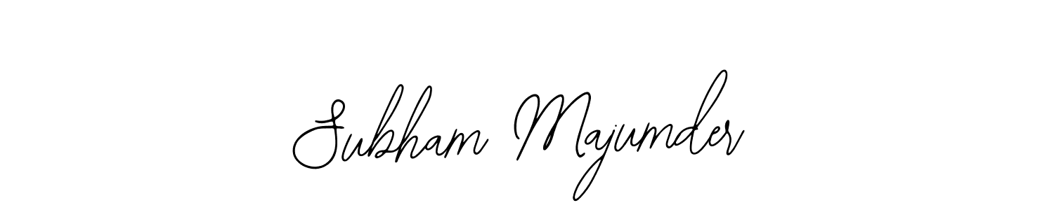 Create a beautiful signature design for name Subham Majumder. With this signature (Bearetta-2O07w) fonts, you can make a handwritten signature for free. Subham Majumder signature style 12 images and pictures png