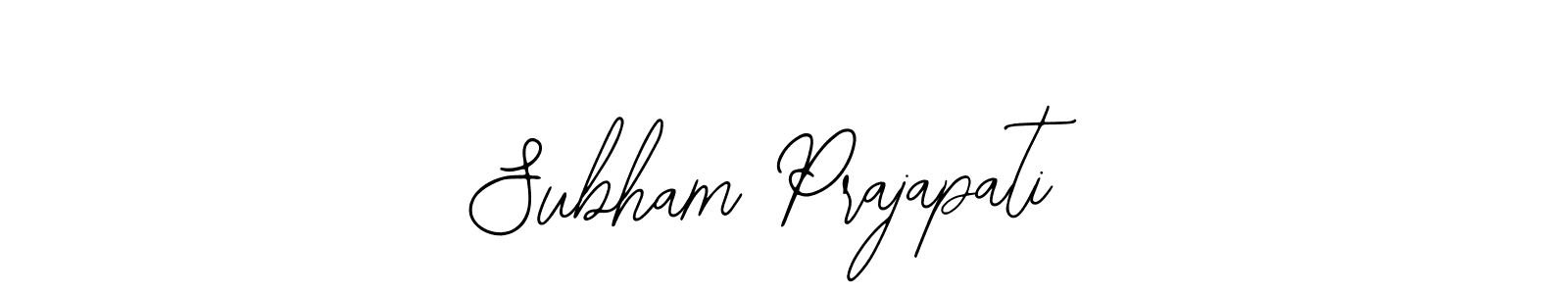 Also You can easily find your signature by using the search form. We will create Subham Prajapati name handwritten signature images for you free of cost using Bearetta-2O07w sign style. Subham Prajapati signature style 12 images and pictures png