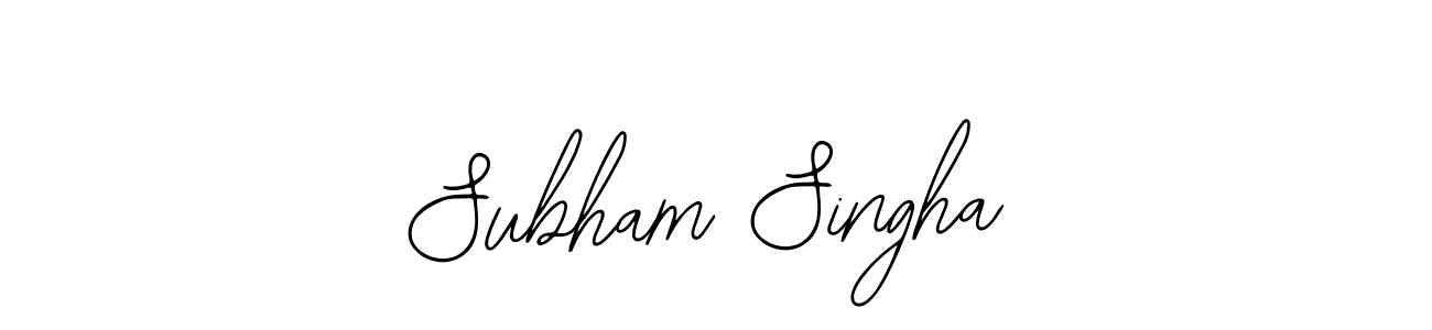 if you are searching for the best signature style for your name Subham Singha. so please give up your signature search. here we have designed multiple signature styles  using Bearetta-2O07w. Subham Singha signature style 12 images and pictures png