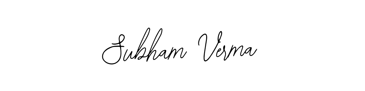 Best and Professional Signature Style for Subham Verma. Bearetta-2O07w Best Signature Style Collection. Subham Verma signature style 12 images and pictures png