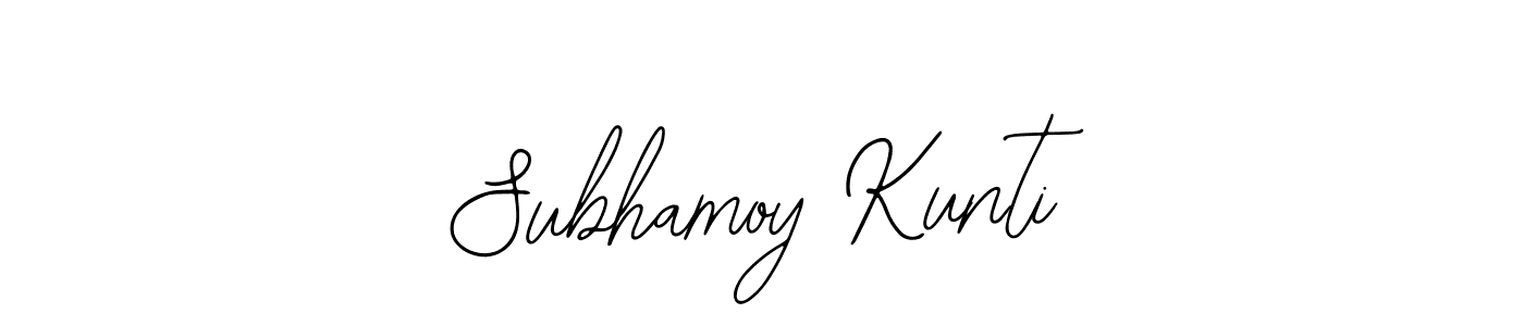 Best and Professional Signature Style for Subhamoy Kunti. Bearetta-2O07w Best Signature Style Collection. Subhamoy Kunti signature style 12 images and pictures png