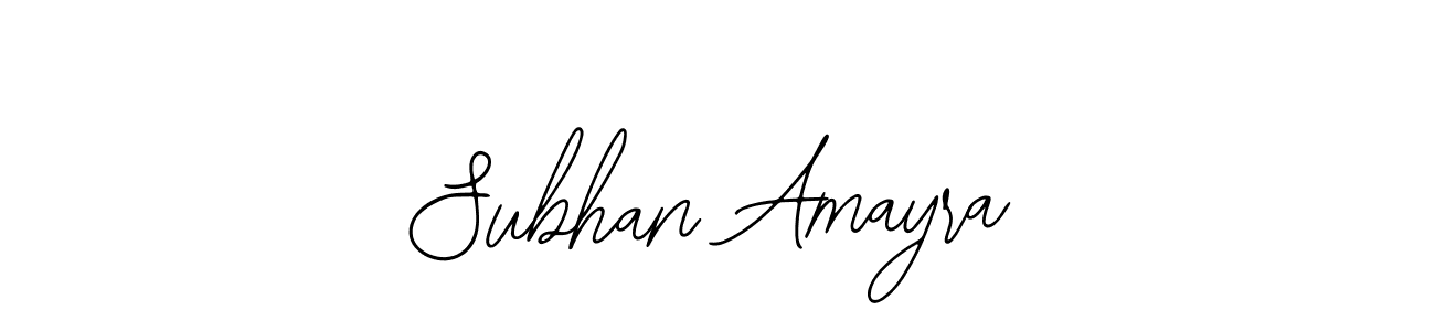 Best and Professional Signature Style for Subhan Amayra. Bearetta-2O07w Best Signature Style Collection. Subhan Amayra signature style 12 images and pictures png