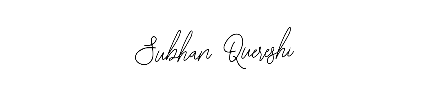 Also we have Subhan Quereshi name is the best signature style. Create professional handwritten signature collection using Bearetta-2O07w autograph style. Subhan Quereshi signature style 12 images and pictures png