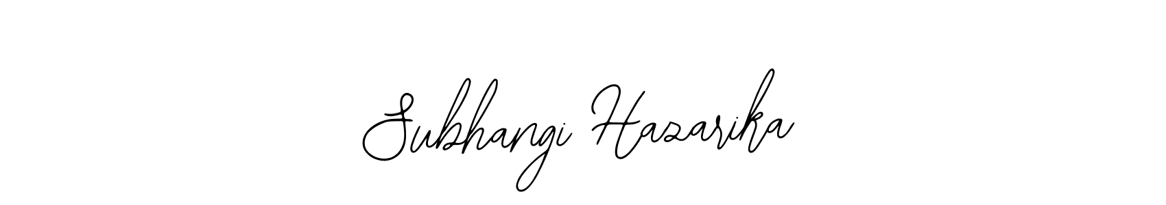 It looks lik you need a new signature style for name Subhangi Hazarika. Design unique handwritten (Bearetta-2O07w) signature with our free signature maker in just a few clicks. Subhangi Hazarika signature style 12 images and pictures png