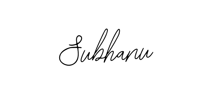 Create a beautiful signature design for name Subhanu. With this signature (Bearetta-2O07w) fonts, you can make a handwritten signature for free. Subhanu signature style 12 images and pictures png