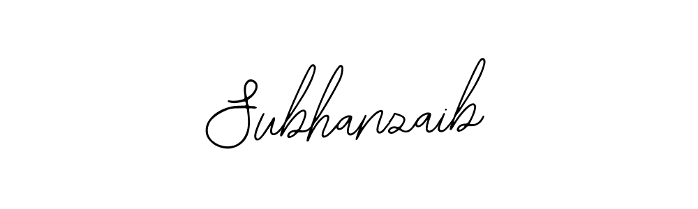 Create a beautiful signature design for name Subhanzaib. With this signature (Bearetta-2O07w) fonts, you can make a handwritten signature for free. Subhanzaib signature style 12 images and pictures png