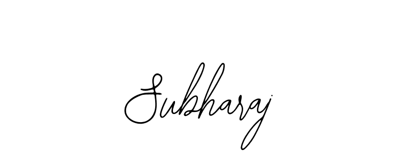 How to Draw Subharaj signature style? Bearetta-2O07w is a latest design signature styles for name Subharaj. Subharaj signature style 12 images and pictures png