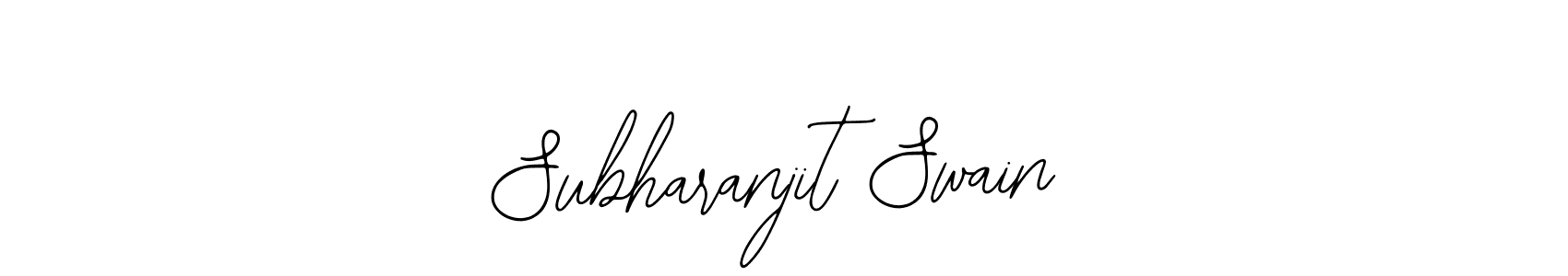 Subharanjit Swain stylish signature style. Best Handwritten Sign (Bearetta-2O07w) for my name. Handwritten Signature Collection Ideas for my name Subharanjit Swain. Subharanjit Swain signature style 12 images and pictures png