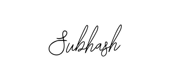 Also You can easily find your signature by using the search form. We will create Subhash name handwritten signature images for you free of cost using Bearetta-2O07w sign style. Subhash signature style 12 images and pictures png