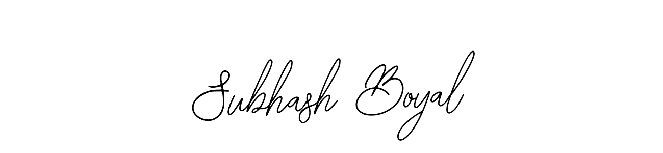 if you are searching for the best signature style for your name Subhash Boyal. so please give up your signature search. here we have designed multiple signature styles  using Bearetta-2O07w. Subhash Boyal signature style 12 images and pictures png