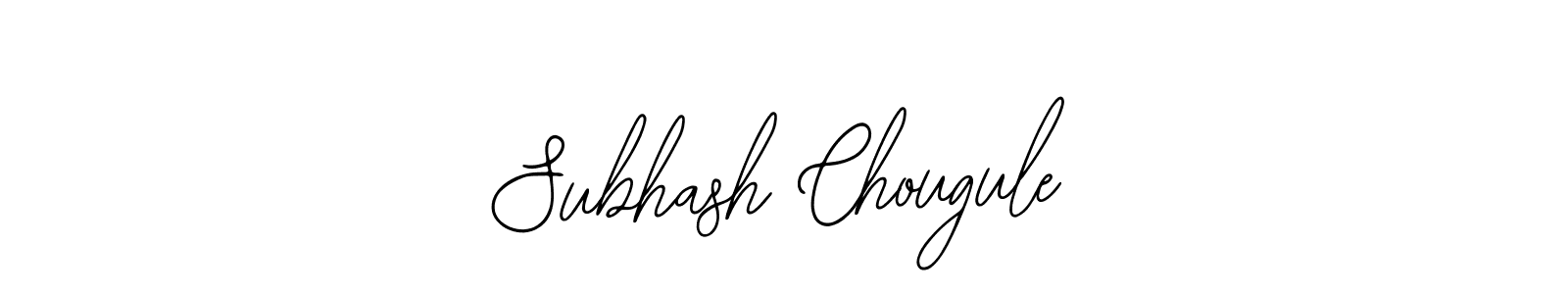 Make a beautiful signature design for name Subhash Chougule. With this signature (Bearetta-2O07w) style, you can create a handwritten signature for free. Subhash Chougule signature style 12 images and pictures png