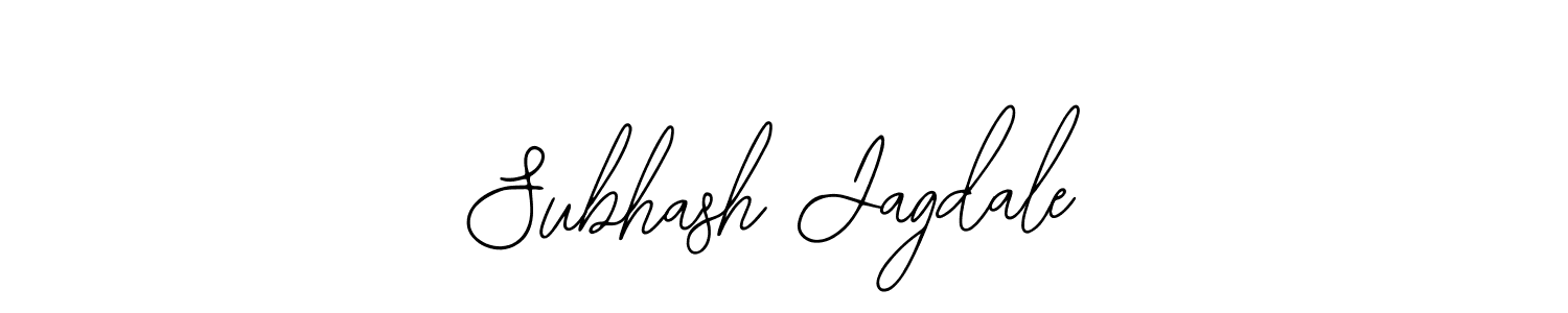 How to make Subhash Jagdale signature? Bearetta-2O07w is a professional autograph style. Create handwritten signature for Subhash Jagdale name. Subhash Jagdale signature style 12 images and pictures png