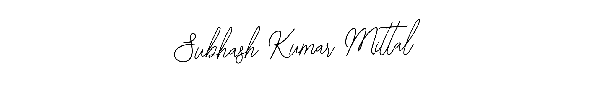 Make a beautiful signature design for name Subhash Kumar Mittal. With this signature (Bearetta-2O07w) style, you can create a handwritten signature for free. Subhash Kumar Mittal signature style 12 images and pictures png