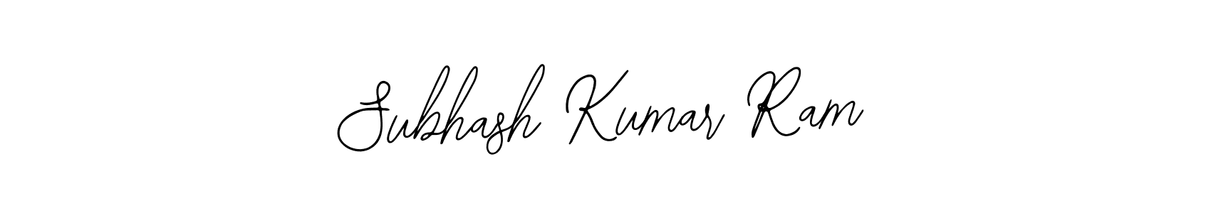 Subhash Kumar Ram stylish signature style. Best Handwritten Sign (Bearetta-2O07w) for my name. Handwritten Signature Collection Ideas for my name Subhash Kumar Ram. Subhash Kumar Ram signature style 12 images and pictures png