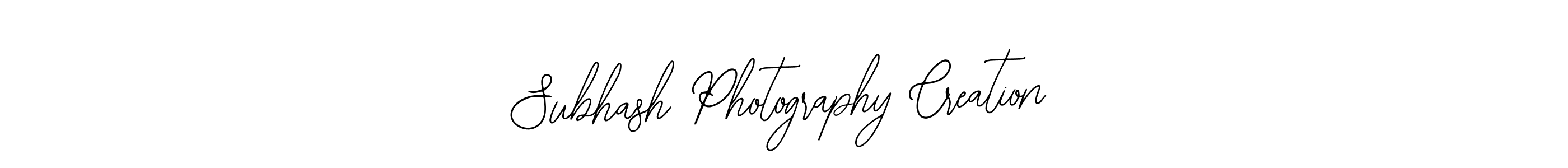 Create a beautiful signature design for name Subhash Photography Creation. With this signature (Bearetta-2O07w) fonts, you can make a handwritten signature for free. Subhash Photography Creation signature style 12 images and pictures png