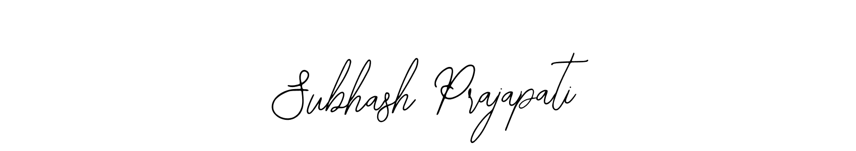How to Draw Subhash Prajapati signature style? Bearetta-2O07w is a latest design signature styles for name Subhash Prajapati. Subhash Prajapati signature style 12 images and pictures png