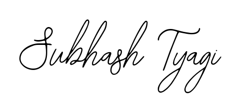 Style your name Subhash Tyagi with confidence using Bearetta-2O07w signature design. Simple, elegant, and ready for immediate document use. Subhash Tyagi signature style 12 images and pictures png