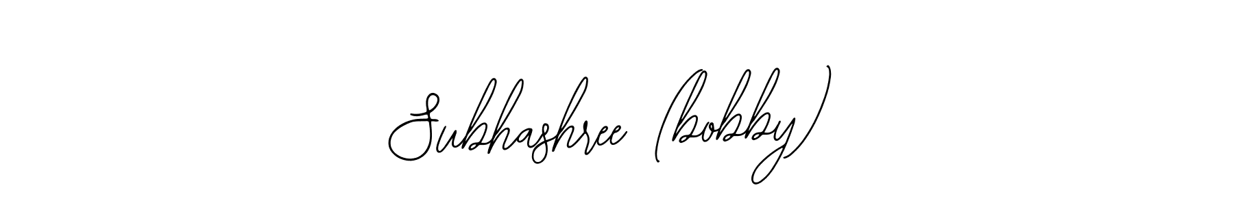 It looks lik you need a new signature style for name Subhashree (bobby). Design unique handwritten (Bearetta-2O07w) signature with our free signature maker in just a few clicks. Subhashree (bobby) signature style 12 images and pictures png