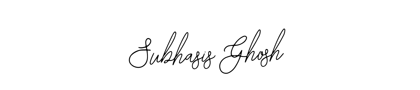 Design your own signature with our free online signature maker. With this signature software, you can create a handwritten (Bearetta-2O07w) signature for name Subhasis Ghosh. Subhasis Ghosh signature style 12 images and pictures png