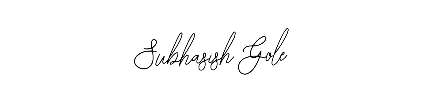 Use a signature maker to create a handwritten signature online. With this signature software, you can design (Bearetta-2O07w) your own signature for name Subhasish Gole. Subhasish Gole signature style 12 images and pictures png