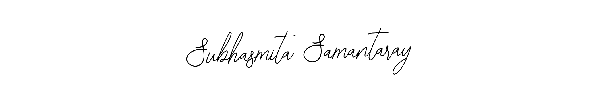 How to make Subhasmita Samantaray name signature. Use Bearetta-2O07w style for creating short signs online. This is the latest handwritten sign. Subhasmita Samantaray signature style 12 images and pictures png
