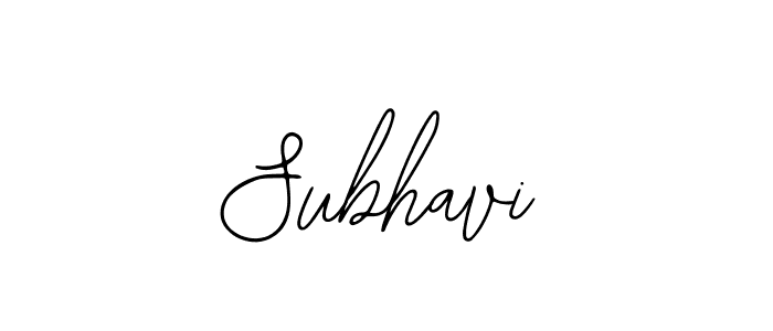 How to make Subhavi signature? Bearetta-2O07w is a professional autograph style. Create handwritten signature for Subhavi name. Subhavi signature style 12 images and pictures png