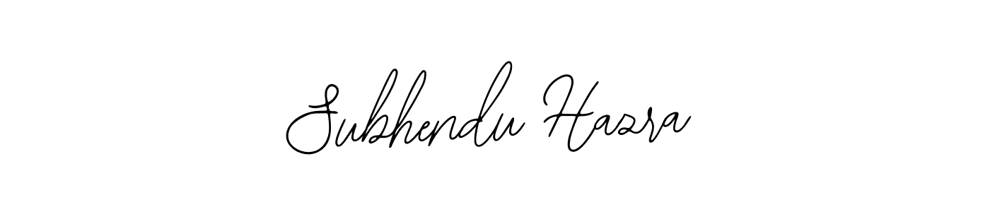 You should practise on your own different ways (Bearetta-2O07w) to write your name (Subhendu Hazra) in signature. don't let someone else do it for you. Subhendu Hazra signature style 12 images and pictures png